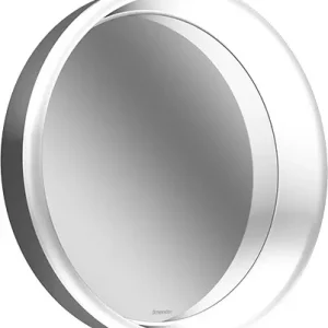 Miroir lumineux Schneider Lune D2W Acier inoxydable poli Couleur de lumière réglable en continu 2000-6500 K Offre Du Jour